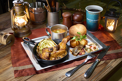 焚き火料理 チキン、ゴチソウダケ、モンスターチリ