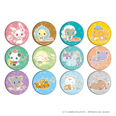 缶バッジ　ジュエルペット