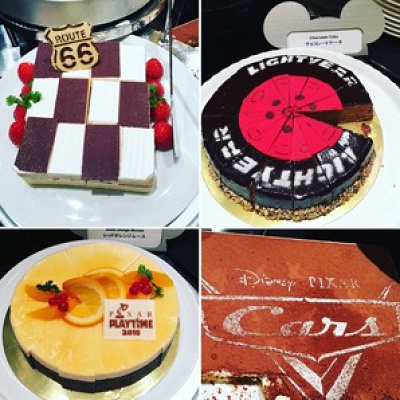 『カーズ』モチーフのケーキ