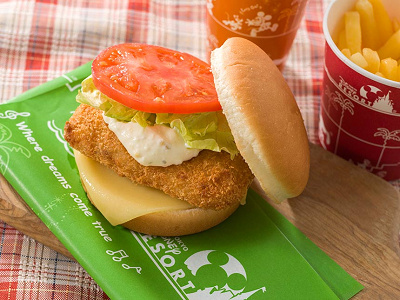 チーズ＆コッドフィッシュバーガーセット