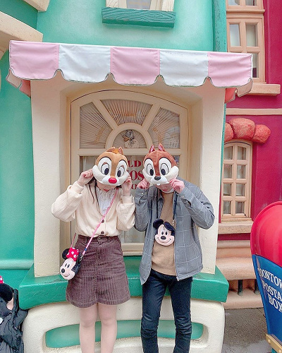 チップとデールコーデ