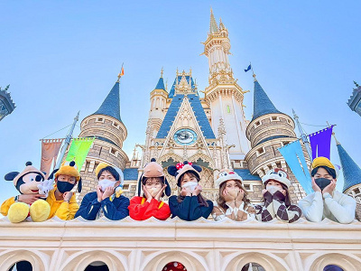 シンデレラ城下