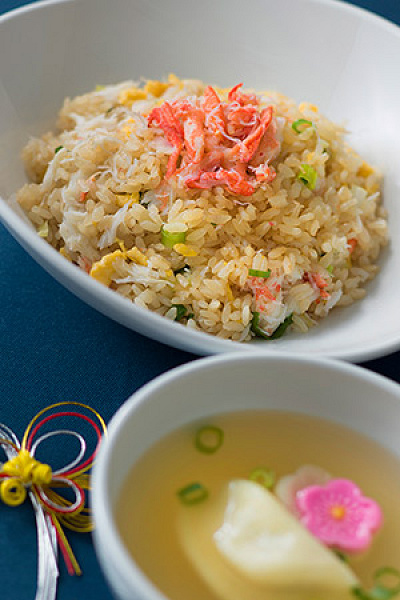 蟹チャーハン