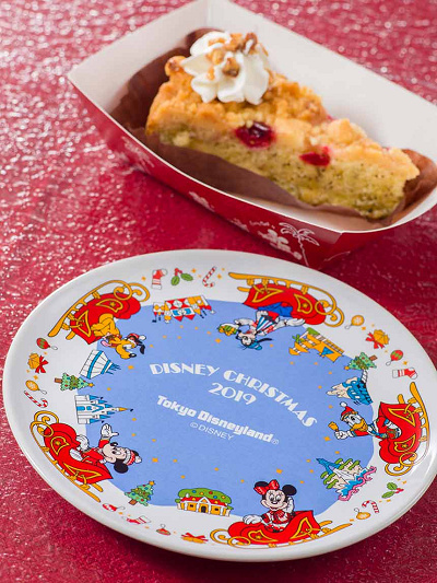 クランベリー&紅茶のケーキ、スーベニアプレート付き