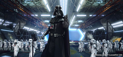 スターツアーズのQライン】スター・ウォーズの世界へ！スタンバイ列に