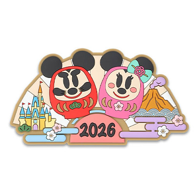 デコレーションマグネット((ディズニーお正月グッズ2026)
