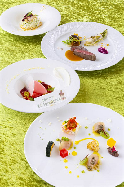 ディズニー・クリスマス　ランチコース