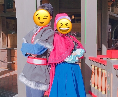ディズニーカップル仮装⑥アナ&クリストフ