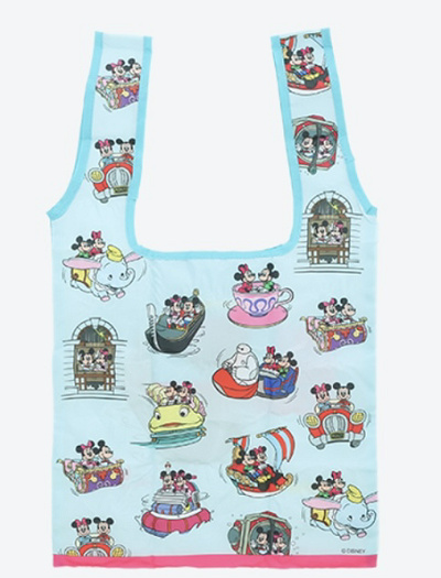 ディズニーガチャガチャ】アトラクションモチーフエコバッグ！全4種類