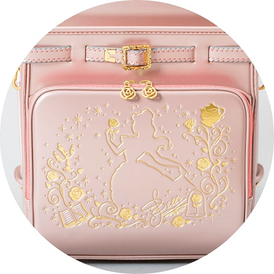 ディズニーランドセル(プレミアムプラス『美女と野獣』)