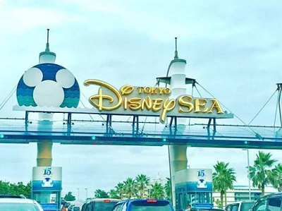 ディズニーシーの駐車場も絶好のポジション