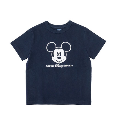 【ディズニー×GAP】ベビーTシャツ(ネイビー)