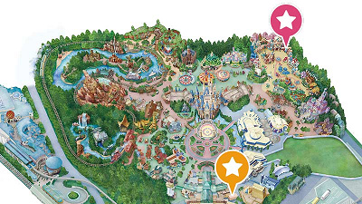 ディズニーランドのベビーセンターの場所