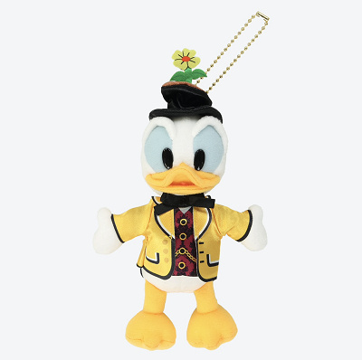 ドナルドぬいぐるみバッジ