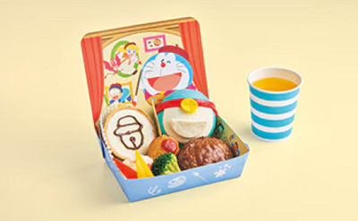 ドラえもんたちといっしょにお絵かき！キッズプレート