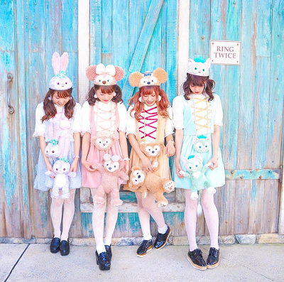 ダッフィー&フレンズコーデ①