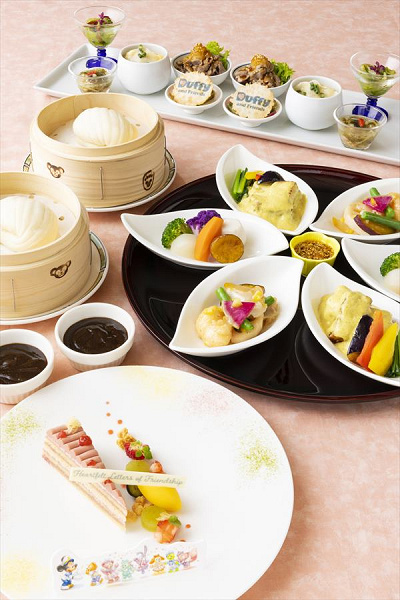 ダッフィー＆フレンズのハートフェルト・レターズ・オブ・フレンドシップ　カントニーズランチ