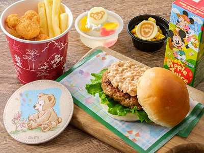 「ダッフィー＆フレンズのワンダフル・フレンドシップ」お子様メニュー　小人（幼児・小学生）：4～11才