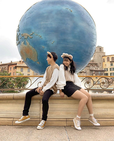 ダッフィー＆シェリーメイコーデ