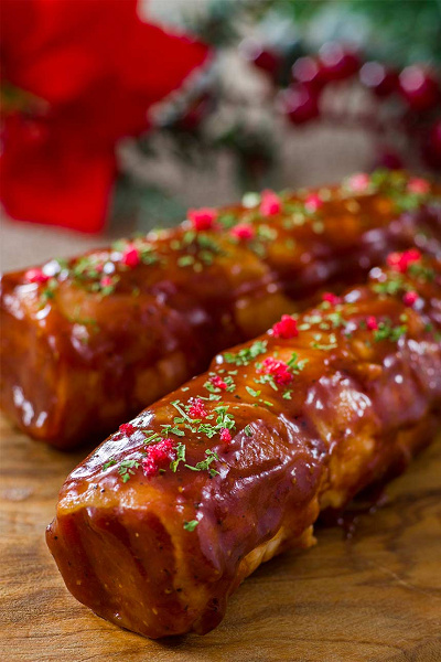 おなじみのフードがクリスマスバージョンに