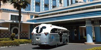 無料シャトルバスのりば