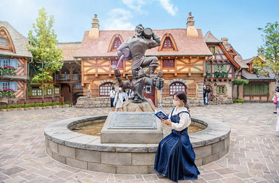 ディズニー新エリアのフォトスポット】美女と野獣エリアなど15箇所まとめ！