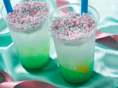 ジェラトーニのリモナータ（ミルクのフローズンビーズ）