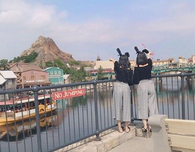 グレンチェックパンツ