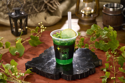 回復グレート キウイ、紫蘇、はちみつ、ソーダ