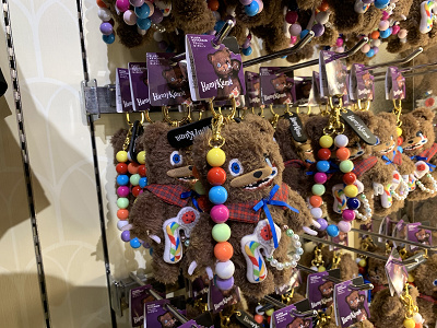3点セット　USJ ユニバ ハミクマソウル ハミクマパンク キーチェーン USJ ユニバ ハミクマ ハミクマソウル キーチェーン セット