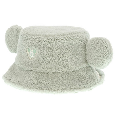 ふわモコ耳付きハット(グリーン)