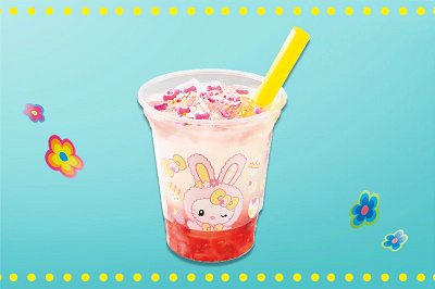 ハローキティのイースタードリンク ～カルピス＆いちご～