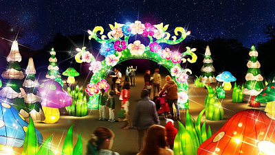 としまえんのイルミネーション