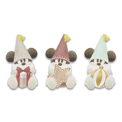 ディズニー クリスマス リルリンリン 2025 ヌイバ2種 マスコット1種