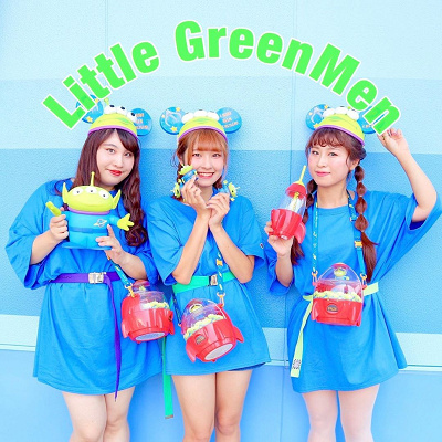 リトルグリーメンコーデ