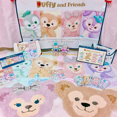 たくさんのダッフィー&フレンズグッズ