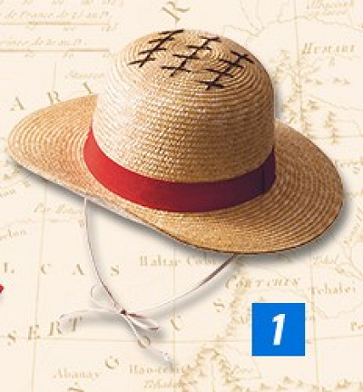 ルフィの麦わら帽子