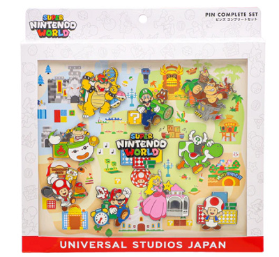 マリオエリア5周年ピンバッジコンプリートボックス