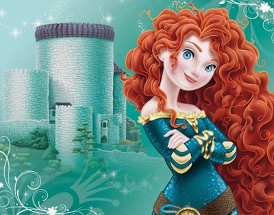 赤毛が特徴のメリダ