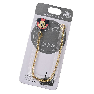 ミッキーのカメラレンズストラップ