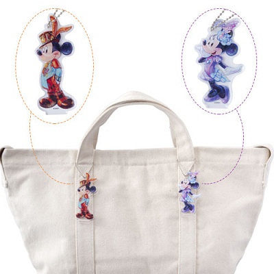 ミッキー&ミニーアクリススタンド