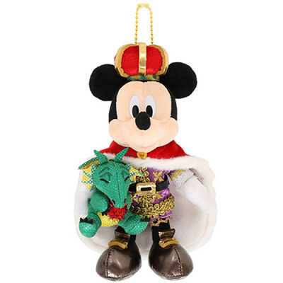 ミッキーぬいぐるみバッジ