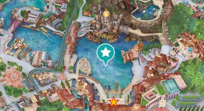 おすすめの鑑賞場所①:ミッキー広場立ち見最前列