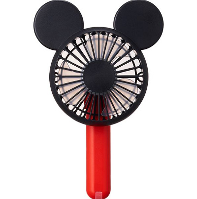 ミッキー型ハンディファン