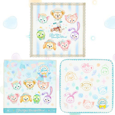 ミニタオルセット(ファインド・ユア・ ビューティフル ・ブルーグッズ)