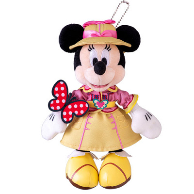 ミッキー＆フレンズ・グリーティングトレイル　　ぬいぐるみバッジ　ミッキーミニー 10/28発売】ミッキー＆フレンズ・グリーティングトレイルのぬいぐるみ