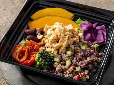 ミックスサラダ(ケイジャンチキン)