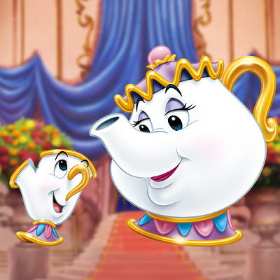 ポット夫人&チップ