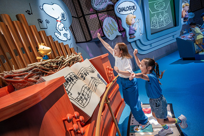 スヌーピースタジオの新しいフォトスポット