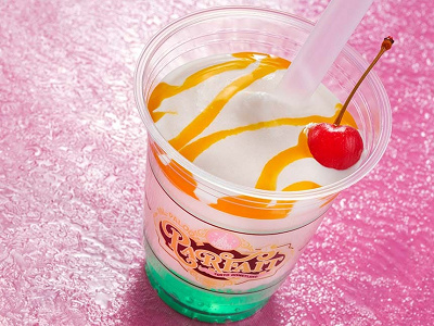 ピーチスムージー＆ライチゼリー